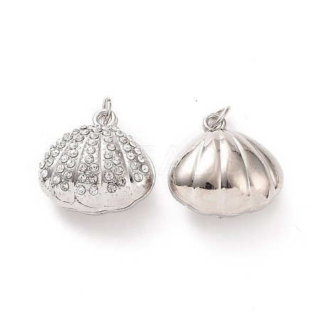 Alloy Pendant with Crystal Rhinestone FIND-H041-18P-1