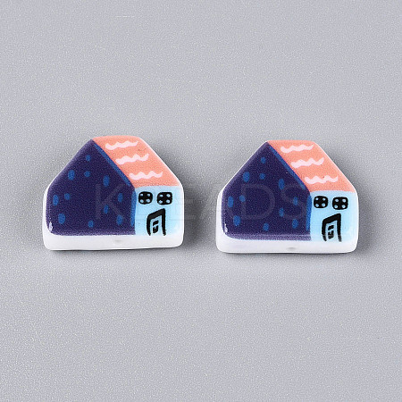 Printed Opaque Resin Beads RESI-N043-09B-04-1