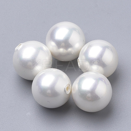 Shell Pearl Beads BSHE-T008-8mm-1