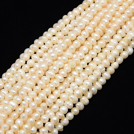 Natural Cultured Freshwater Pearl Beads Strands LS-PEAR-L001-C-14-1
