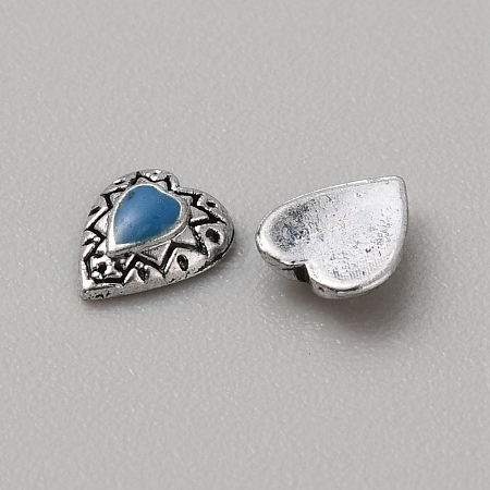 Tibetan Style Alloy Cabochons MRMJ-WH0075-97G-1
