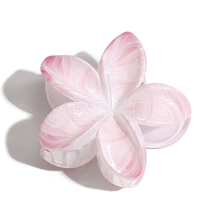 Flower Plastic Claw Hair Clips PW-WG4EC66-01-1