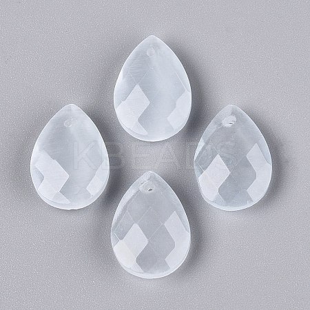 Cat Eye Pendants G-N362-13R-1