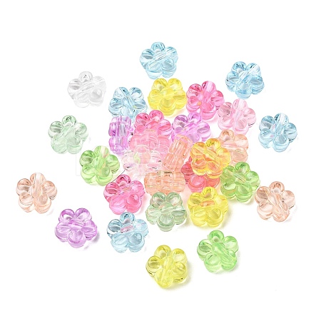 Transparent Acrylic Beads TACR-C002-01F-1
