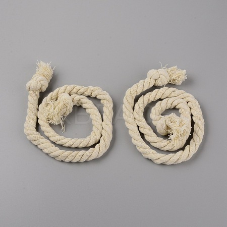 Cotton Cord Curtain Tiebacks AJEW-WH0002-70A-1