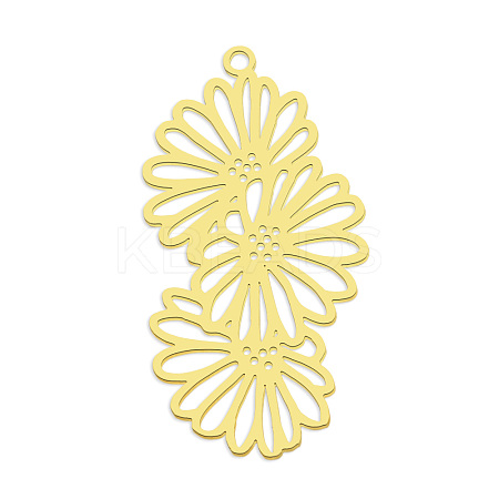 201 Stainless Steel Pendants X-STAS-S105-LA757-2-1