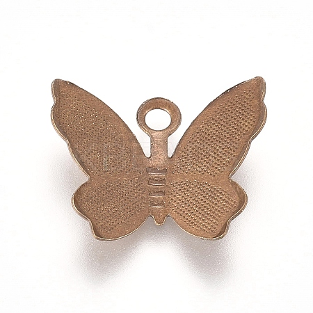 Brass Filigree Pendants LS-KK-G368-07AB-1