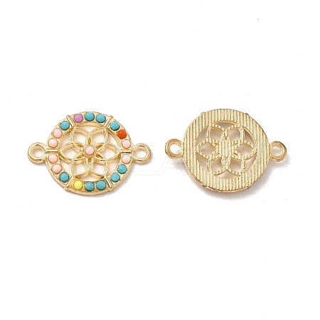 Tibetan Style Alloy Connector Charms FIND-H039-70KCG-1