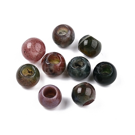 Natural Indian Agate Beads G-T092-10mm-05-1
