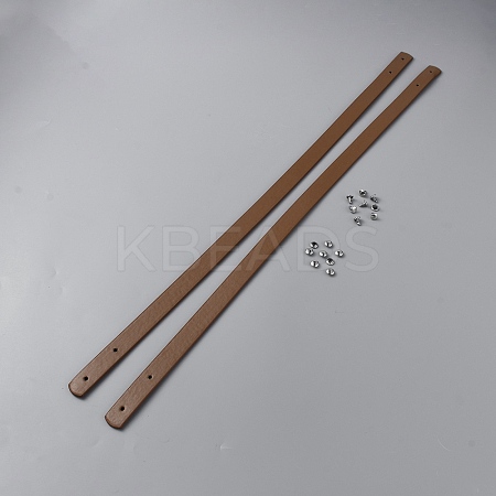 PU Imitation Leather Bag Handles FIND-WH0002-59B-1