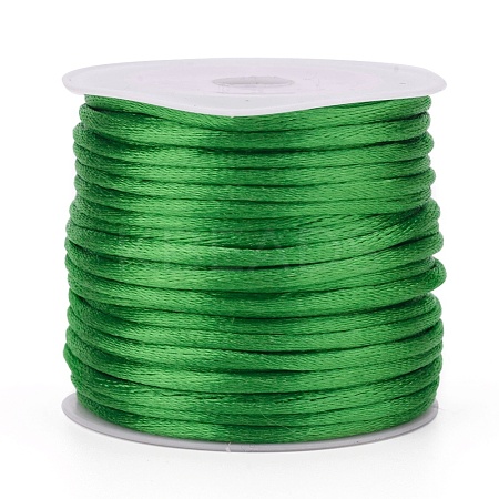 Nylon Satin Rattail Cords NWIR-L006-2mm-09-1