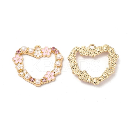 Alloy Enamel Pendants LS-ENAM-C005-25G-01-1