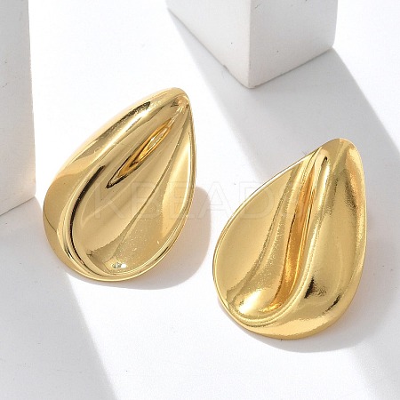 304 Stainless Steel Stud Earrings for Women EJEW-U047-08G-1