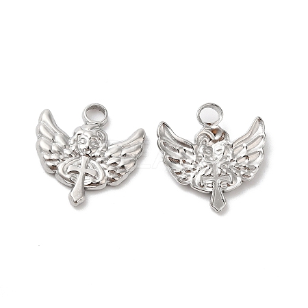 Non-Tarnish 304 Stainless Steel Pendants STAS-K253-02P-1