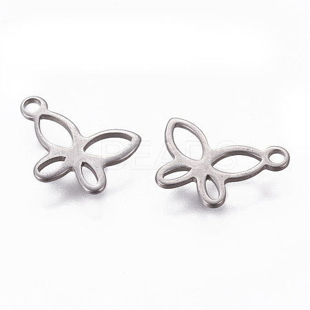 Tarnish Resistant 304 Stainless Steel Charms STAS-L234-074P-1