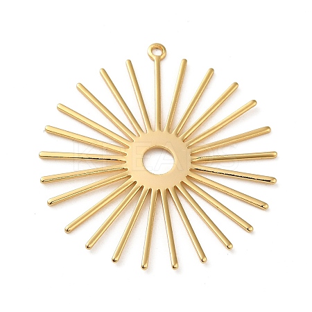 Brass Pendant KK-O100-18G-01-1