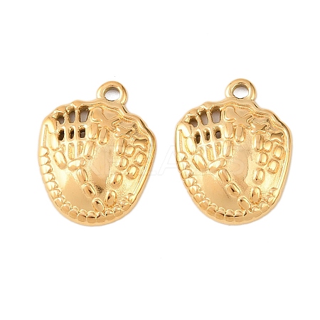 304 Stainless Steel Pendants STAS-D390-17G-1