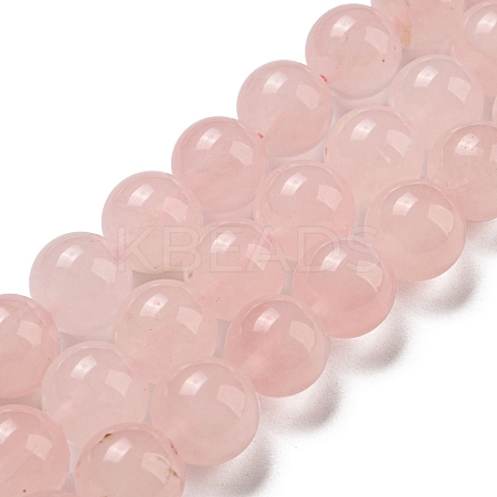 Natural Rose Quartz Beads Strands G-K343-A01-02-1