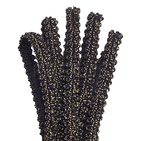 Polyester Braided Lace Trim OCOR-WH0110-14C-1