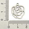 Non-Tarnish 201 Stainless Steel Pendants STAS-M015-02P-3