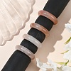Natural Xinjiang Golden Silk Jade Finger Rings for Women RJEW-G360-01A-1