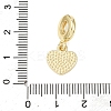 Brass Enamel European Dangle Charms LS-KK-B159-01G-02-3