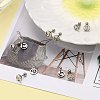 Tarnish Resistant 201 Stainless Steel Cartilage Earrings for Mother's Day EJEW-R147-32-6