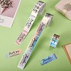 3Roll 3 Style Hot Stamping Self-Adhesive Paper Gift Tag Youstickers DIY-SZ0007-41-2