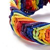 Rainbow Pride Bracelet BJEW-F424-01-2