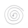 Non-Tarnish 304 Stainless Steel Cable Chains Necklace for Men Women LS-NJEW-N050-A04-S20-1