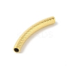304 Stainless Steel Curved Tube Beads LS-STAS-M071-03B-G-3