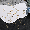 10 Pairs 925 Sterling Silver Earring Hooks STER-BBC0005-88-4