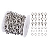 DIY Chain Bracelets & Necklaces Kits DIY-YS0001-22P-2