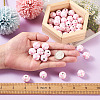 Natural Wooden Beads WOOD-TAC0010-05D-7