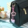 Butterfly & Star Acrylic Pendant Decorations HJEW-JM01738-01-2