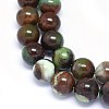 Natural Chrysoprase Beads Strands G-F602-13-10mm-3