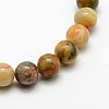 Round Natural Crazy Lace Agate Beads Strands X-G-P058C-01-2