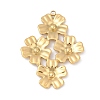304 Stainless Steel Pendants STAS-C121-44C-G-1