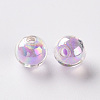 Transparent Acrylic Beads LS-X-TACR-S152-15B-SS2114-2