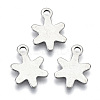 201 Stainless Steel Charms STAS-R116-033-1