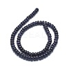 Synthetic Blue Goldstone Beads Strands G-G793-19A-02-2