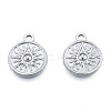 Non-Tarnish 201 Stainless Steel Pendants LS-STAS-N098-223P-3