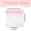 10Pcs Rectangle EVA Resealable Packaging Bags ABAG-TA0001-28D-3