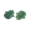 Natural Green Aventurine Hamsa Hand with Eye Figurines DJEW-N003-04H-2