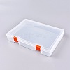 Rectangle Polypropylene(PP) Bead Storage Containers Box CON-K004-06B-2