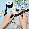 8 Yards Cotton Twill Tape Ribbons with Stainless Steel Eyelets OCOR-BC0006-43A-3