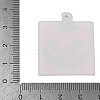 Printed Acrylic Pendants SACR-B008-04C-3