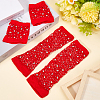 4Pairs 2 Styles Women Nylon Mesh Gloves AJEW-CY0001-08B-3