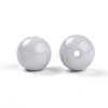 Opaque Solid Color Glass Beads X1-GLAA-N007-10mm-A08-2