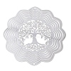 201 Stainless Steel 3D Rotating Hanging Wind Spinner STAS-B122-01P-04-1